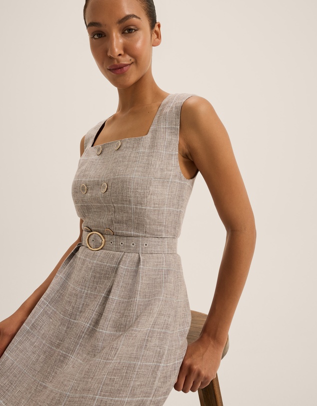 Review - Devon Check Mini Dress