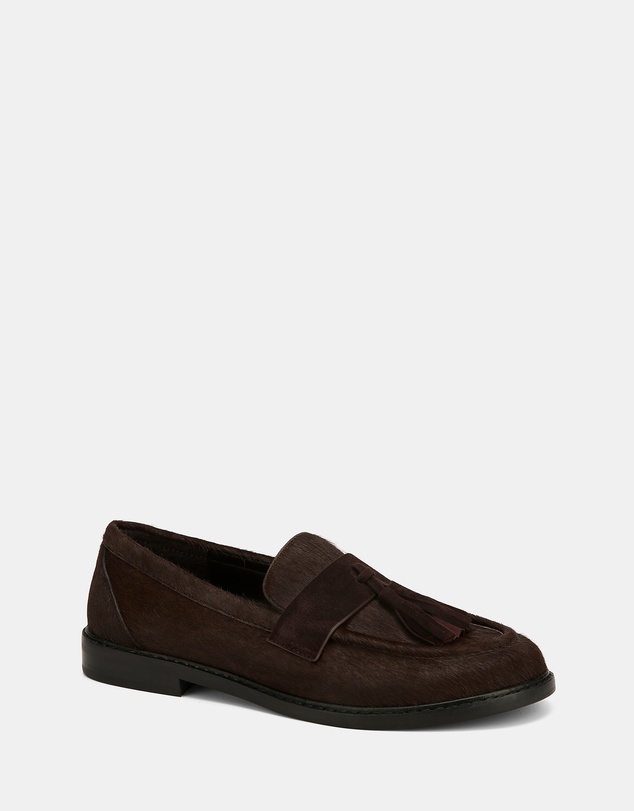 Wittner - Evelyn Hair-on Leather Loafers