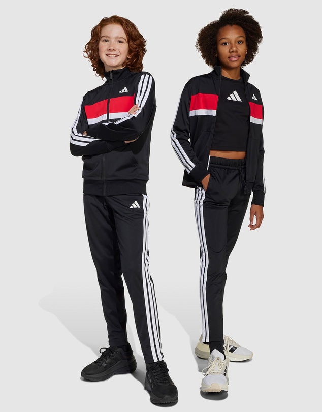 adidas Sportswear - Seasonal Essentials Tiberio 3 Stripes Tricot Tracksuit - Teens