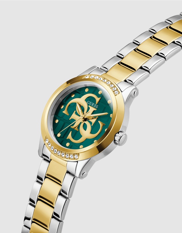 GUESS - Guess Ladies 2-Tone 36mm Analogue Watch