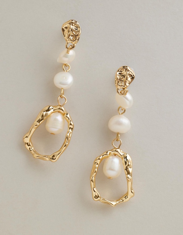 Native Sol - Tahlia Pearl Earrings