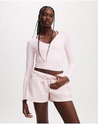 Cotton On Body Active - Ultra Soft Plunge Front Long Sleeve
