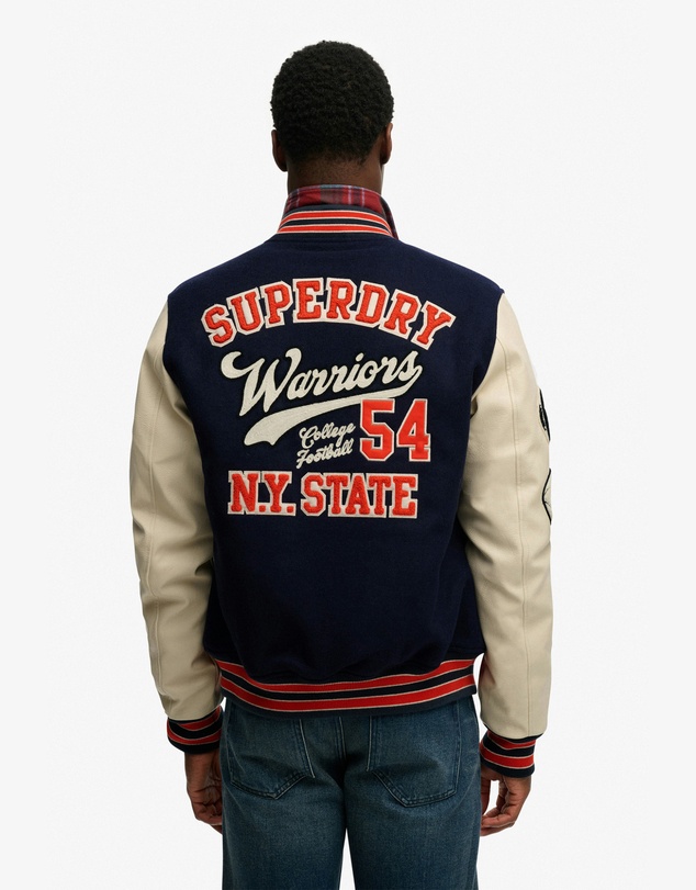 Superdry - College Patched Varsity Jacket