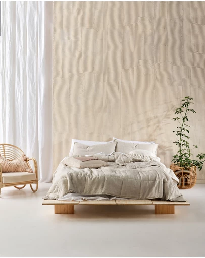 Linen House - Nimes Pure Linen Coverlet