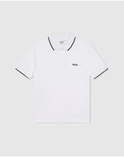 BOSS - Short Sleeve Polo - Kids-Teens