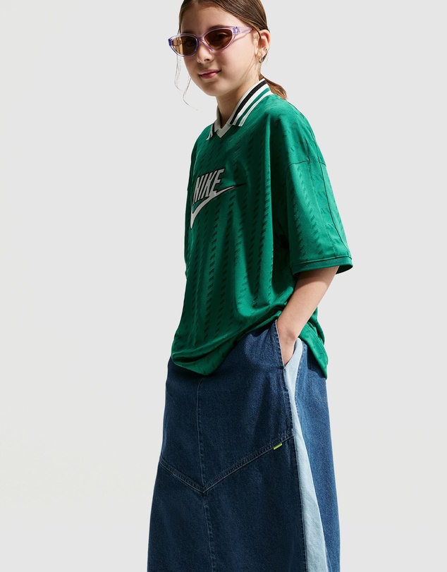 Nike - Denim Midi Skirt - Teens