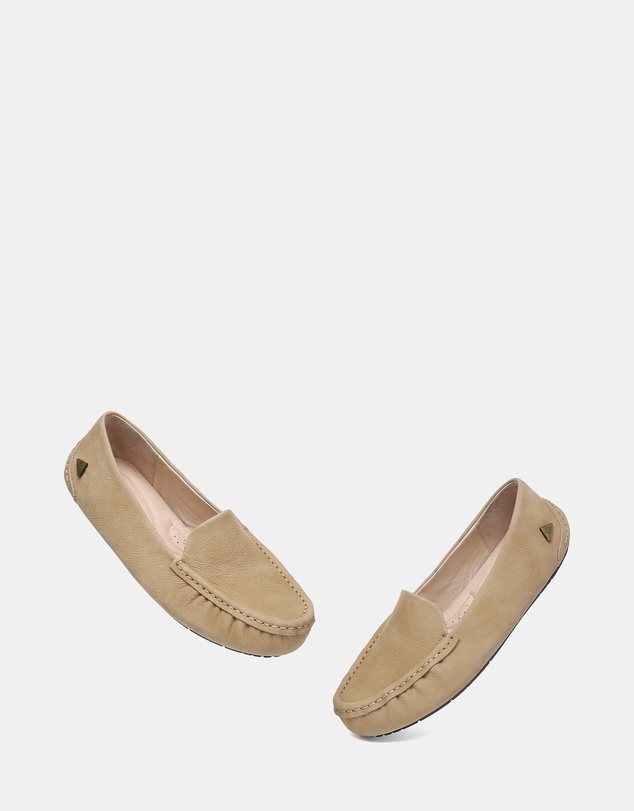 EVERAU - EverAU Ugg Morris Cow Suede Upper Loafer Oxfords Flats