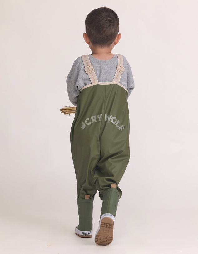 Crywolf - RAIN OVERALLS Olive