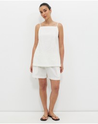 Calli - Lyauna Tie Side Top
