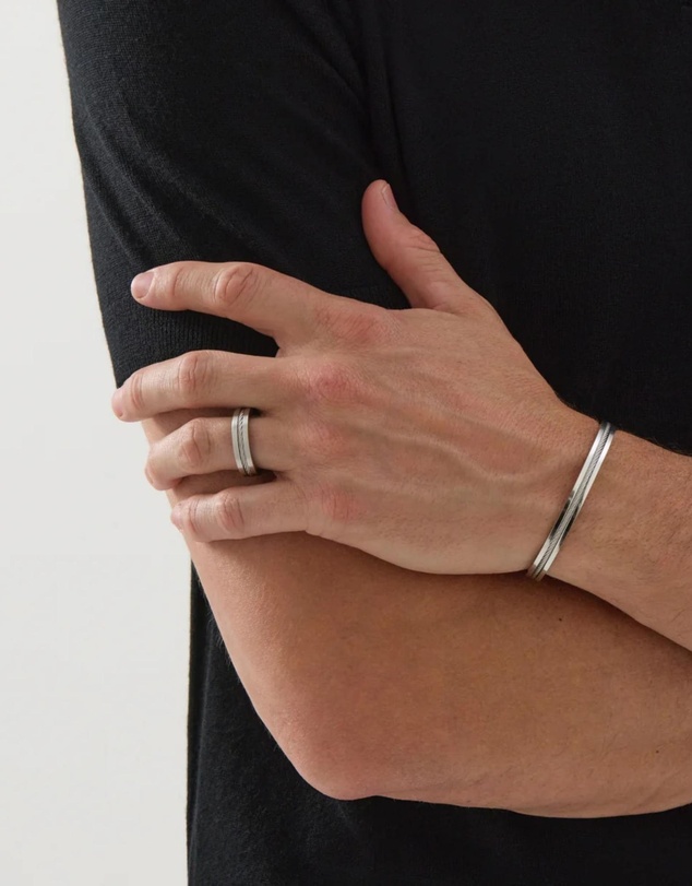 Najo - Twilight Men's Steel Cuff
