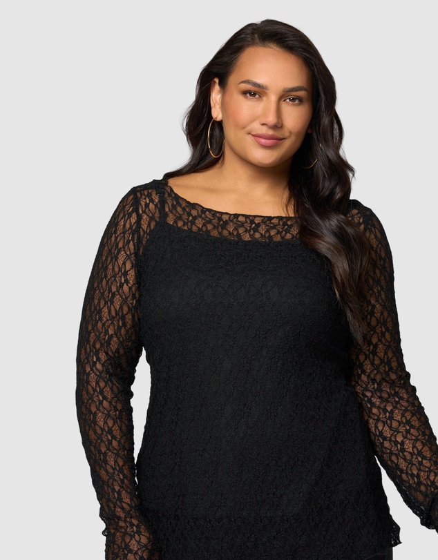 Sunday In The City - Urban Chaos Lace Top
