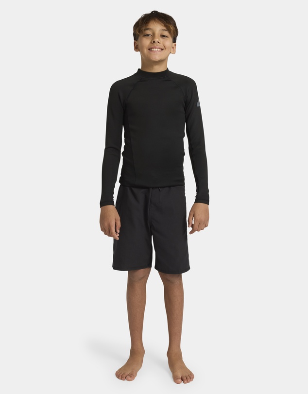 Quiksilver - Boys 4 to 16 Everyday Heat Long Sleeve UPF 50 Surf T-Shirt