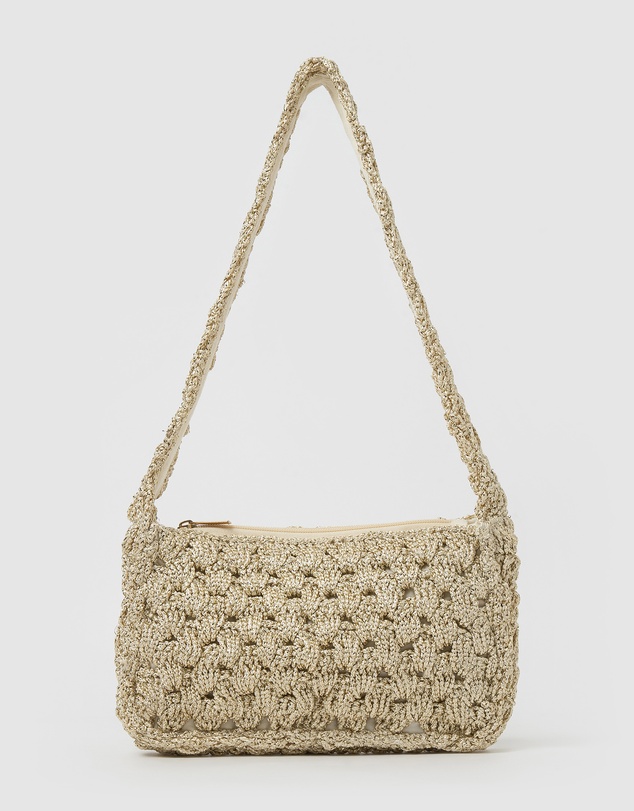 Arms Of Eve - India Hand Bag - Biscotti