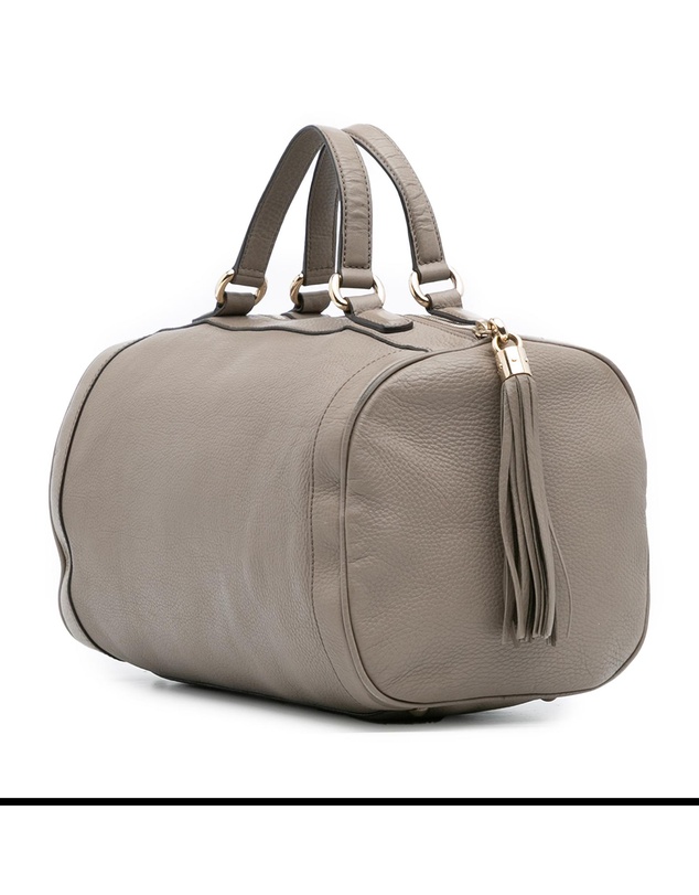 Pre-Loved by Azura Reborn - Pre-Loved Medium Pebbled Calfskin Soho Boston Bag