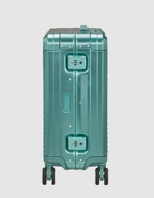 American Tourister - Soundbox Alu Carry-On Small 55cm Zipperless Suitcase