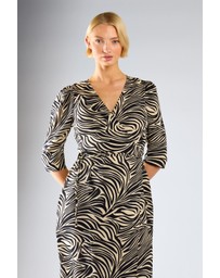 Glamorous - V neck short sleeves midi dress