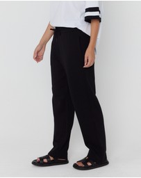 ALEXANDRA - Tats Pants Black