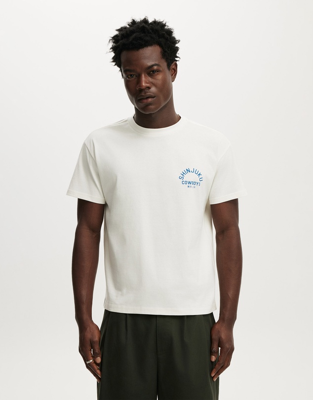 Cotton On - Fitted Graphic T-Shirt