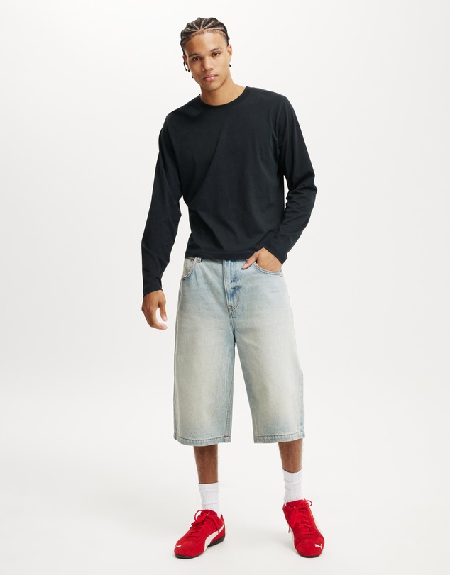 Cotton On - Organic Cropped Fit Long Sleeve