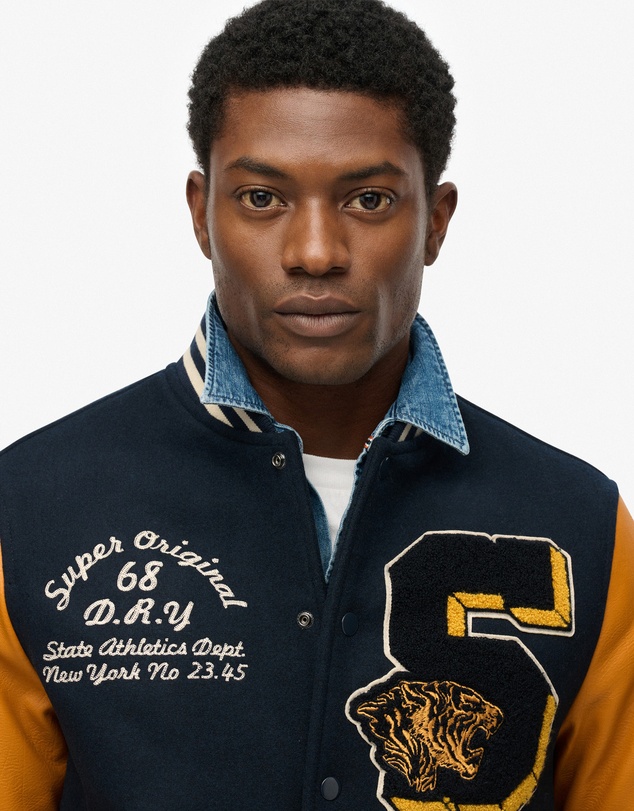 Superdry - Vintage Patched Varsity Jacket