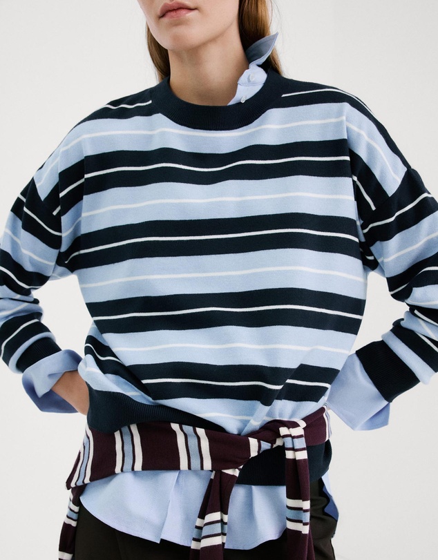 M.N.G - Knit Striped Sweater