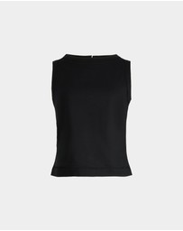 Forcast - Perry Linen Embroidery Top