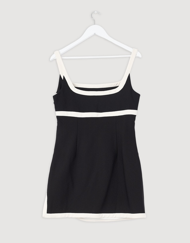 Revibe - Repaired BY JOHNNY. Calypso Splice Mini Dress - AU 12