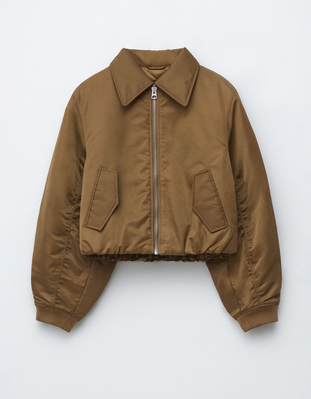 & Other Stories - Cropped Bomber Jacket