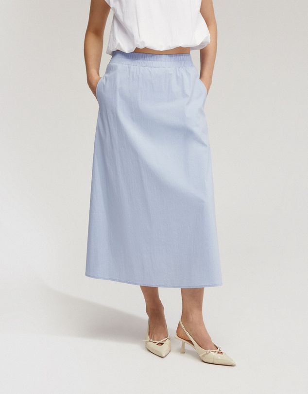 Oxford - Capri Cotton Skirt