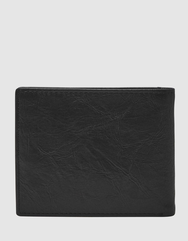 Fossil - Neel Black Wallet