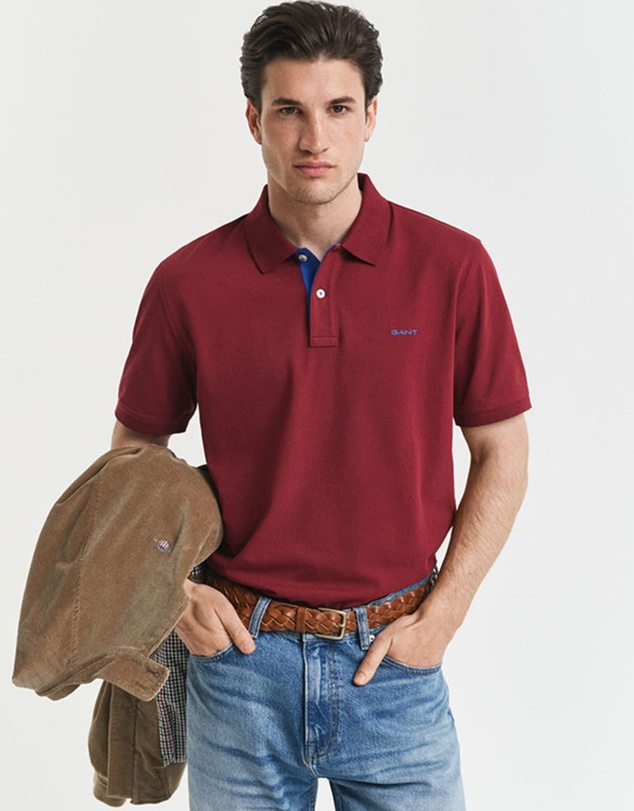 Gant - Contrast Piqué Polo Shirt
