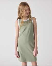 Decjuba Kids - Harper Monogram Tank Dress - Teens