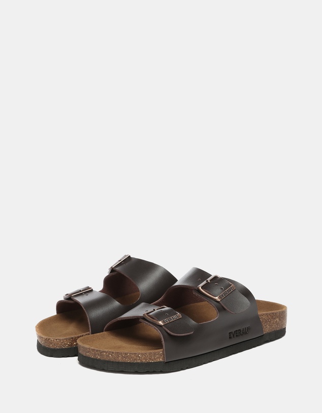 EVERAU - EverAU Ugg Mick Sandal Slides Cow Suede Upper Sandals