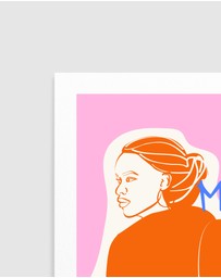 Olive et Oriel - My Own Muse by Treechild Art Print