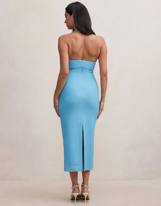 Forever New - Georgie Halter Neck Ruched Bodycon Dress