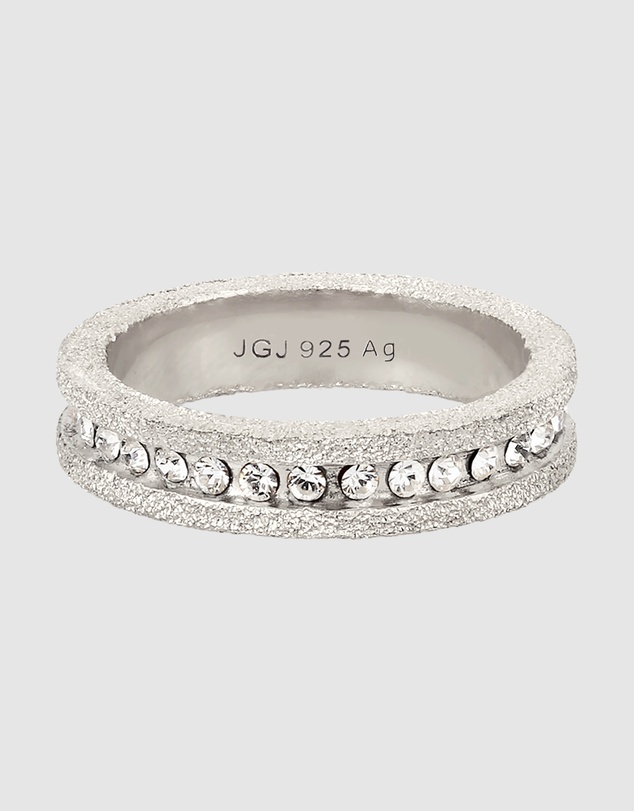 Elli Jewelry - Stardust Crystal Ring in 925 Silver