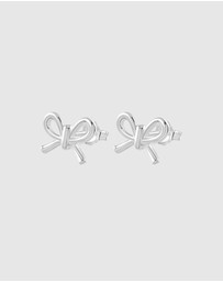 Von Treskow - Bow Stud Earrings