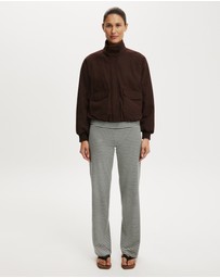 Cotton On - Clover Funnel Neck Bomber