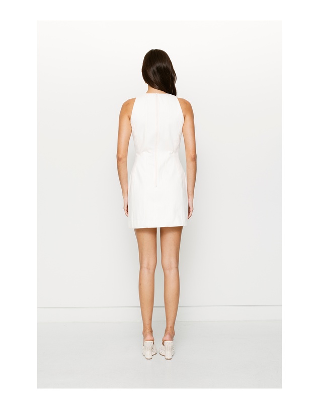The Wolf Gang - Dasia Mini Dress - Cream Lotus
