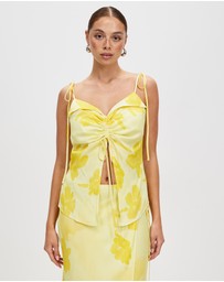 Third Form - Wild Flower Draw Up Cami Top