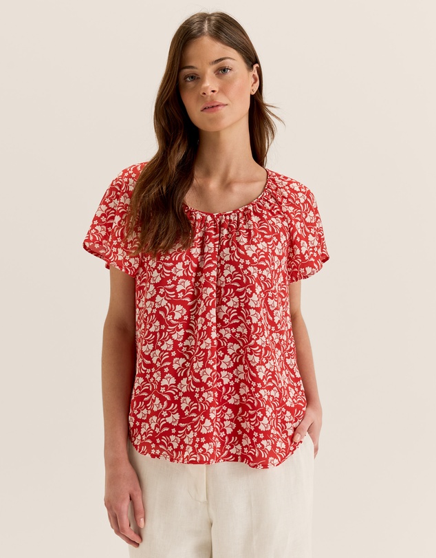 Review - St Lucia Floral Blouse