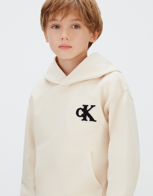 Calvin Klein Jeans - Boys Pique Hoodie