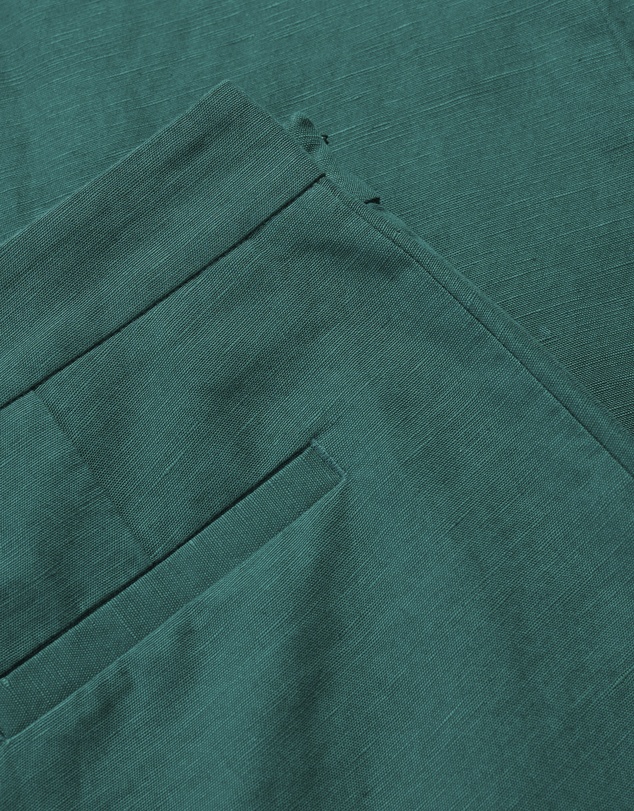 Seasalt - Seasalt Cornwall Green Westlin Straight Leg Suit Trousers