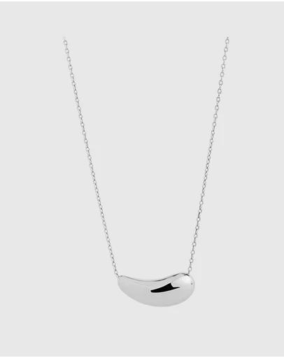 Najo - La Muse Silver Necklace (45cm+ext)