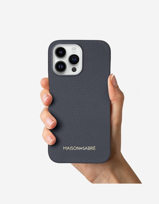 Maison De Sabre - Leather Phone Case (iPhone 14 Pro Max)