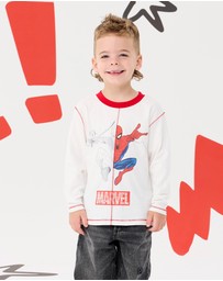 Rock Your Kid - Spiderman LS Tee - Kids-Teens