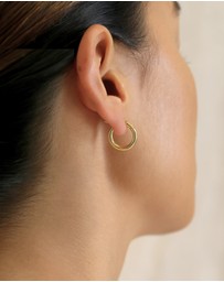 SAINT VALENTINE - Classic Hoops Small - Gold