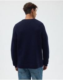 AERE - Merino Wool Chunky Crew Neck Sweater
