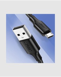 Ugreen - UGreen USB 2.0 Male to Micro USB Data Cable 0.5M 480Mbps Black