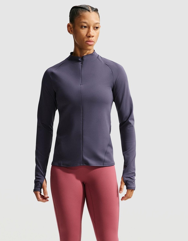Nike - Dri-FIT Quarter-Zip Long-Sleeve Top